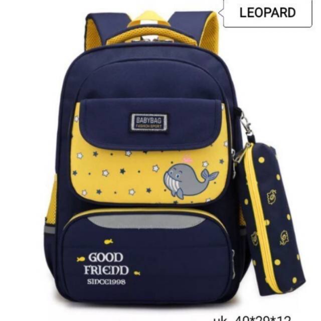 Back Pack Double Decker_Tas Ransel Anak_Lol_Unicorn_Superhero_Paw Patrol_Shopkins Fashion Cewek