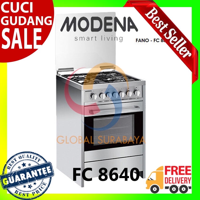 Freestanding Cooker Modena FC-8640 | Kompor berdiri oven FC8640