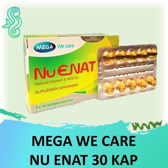 Nu Enat Vitamin E 400 Iu Box Isi 30 Kapsul Softgel 28Eh1N6Na7