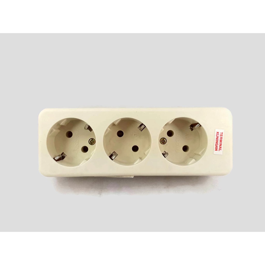 Stop Kontak UTICON 3 Lubang Stop Kontak Lubang 3 UTICON