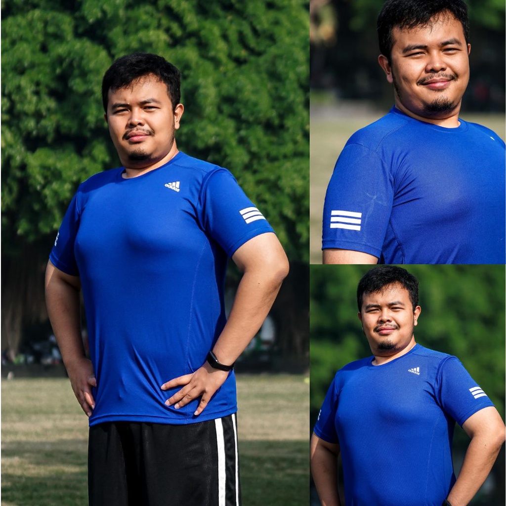 KAOS OLAHRAGA JUMBO 05 PRIA TENNIS RUNNING GYM