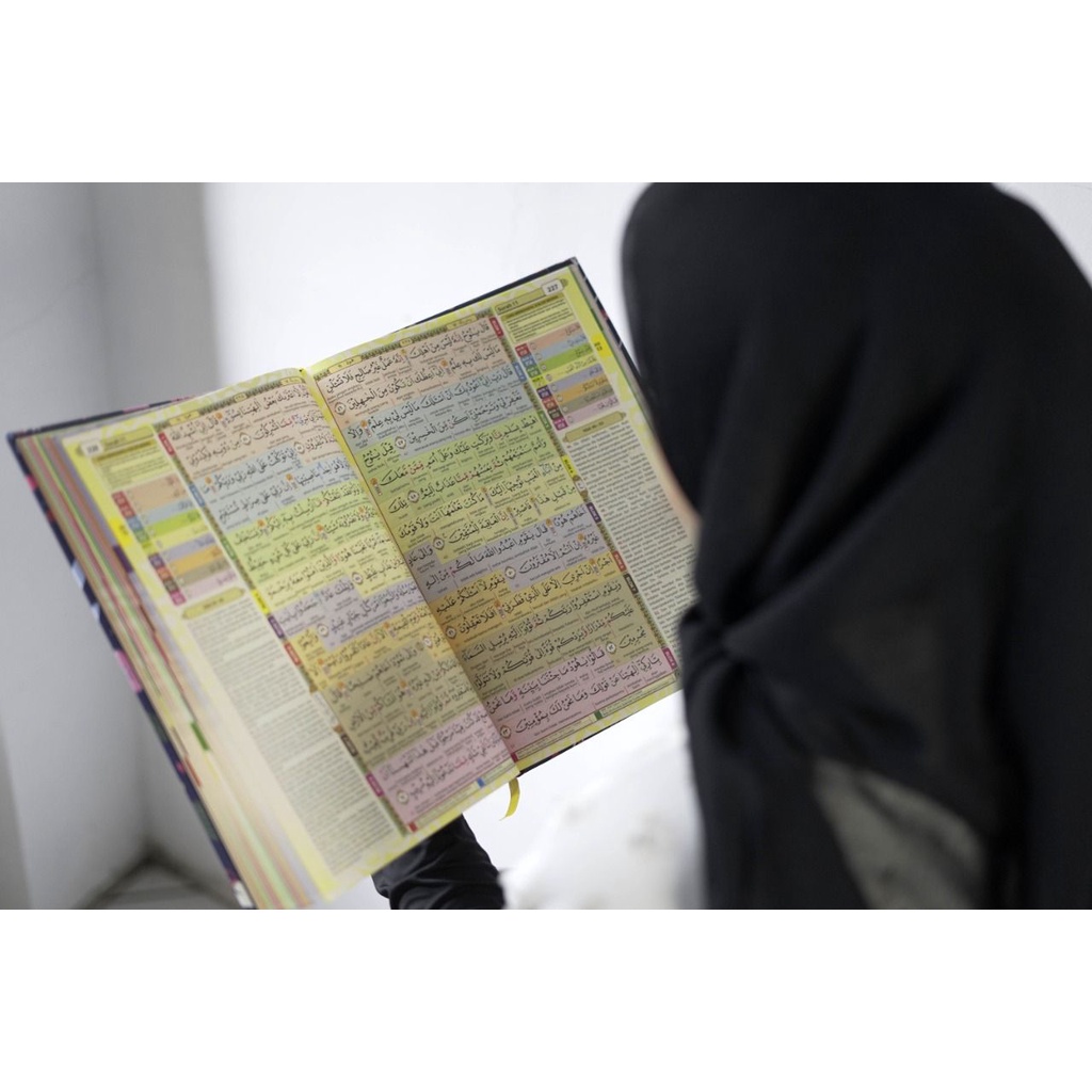 Al Quran Floral Custom A4 Alquran Hafalan Perkata