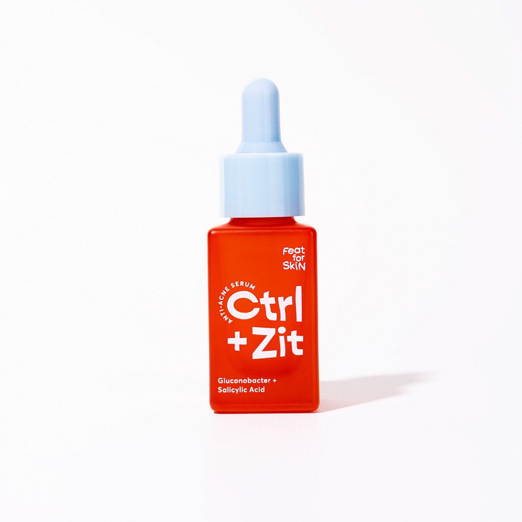 ✨ AKU MURAH ✨ Feat For Skin Ctrl + Zit Anti Acne Serum / Serum Acne 15ml