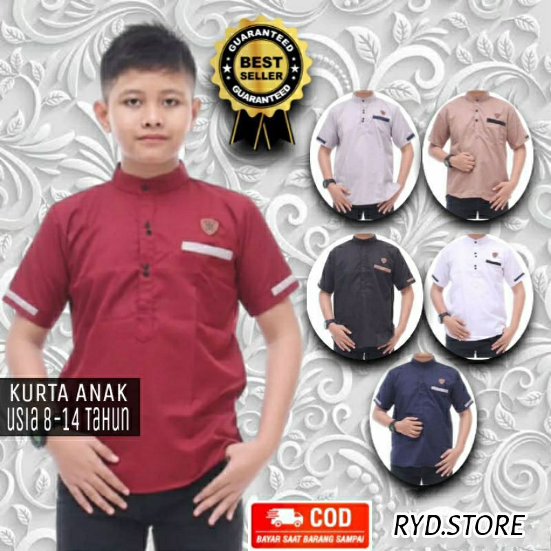 Koko Anak Kurta remaja SD SMP //  Koko kurta anak // koko kurta terbaru