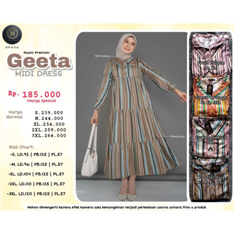 GEETA MIDI DRESS (SP)