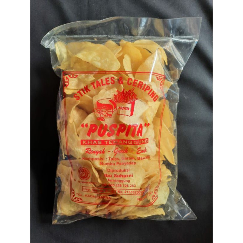 

KERIPIK TALAS PUSPITA 250 GR