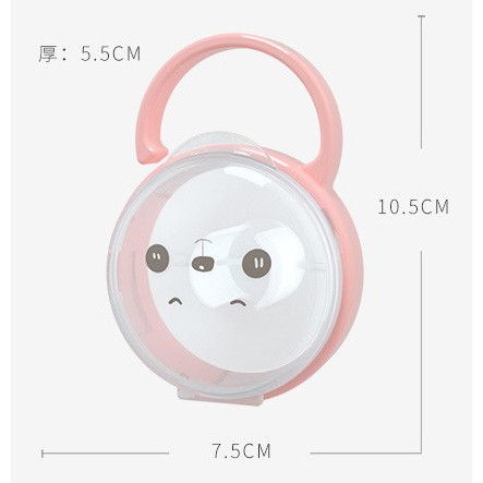 (pimenova) tempat penyimpanan dot empeng kompeng portable storage pacifier