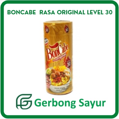 

KOBE BonCabe Bon Cabe Rasa Original Level 30 Sambal Tabur Per Botol