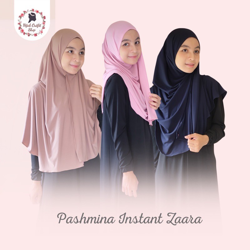 Pashmina Instant Zaara / pasmina instan / pastan