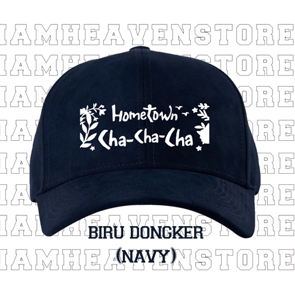 Topi Baseball Cap Hometown ChaChaCha Dusik Hyejin Korea Drakor Kim Seonho Kepala Hong Topi Bisbol Hometown cha cha cha