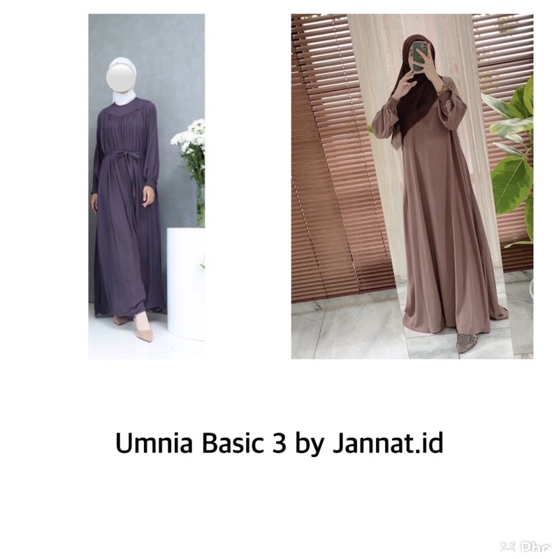 [READY STOK] Umnia Basic 3 by Jannat.id
