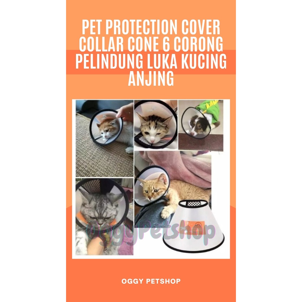 Pet Protection Conver Collar Corong Anjing &amp; Kucing pelindung hewan