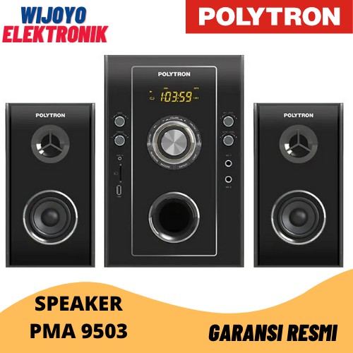 POLYTRON SPEAKER PMA9503 (BLUETOOTH / RADIO FM / AUX)