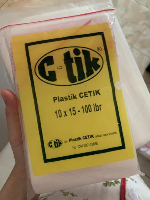 Plastik Klip 10x15 Merek C-tik