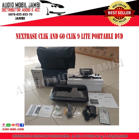 NEXTBASE CLICK AND GO CLICK 9 LITE PORTABLE DVD SECOND