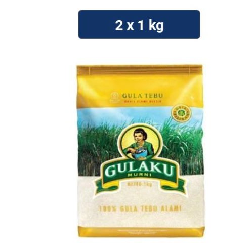 

Gulaku Pillow Pack Tebu 1kg x2