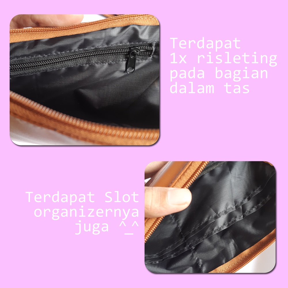 Asman Sling Bag Pouch Tas Wanita Kasual