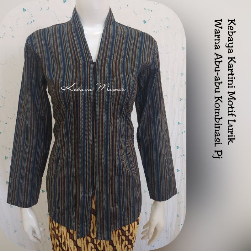 Kebaya Murah Jadi Lurik Kartini Modern. Kebaya Lurik Kartini. Lurik Kartini. Kebaya Lurik-2