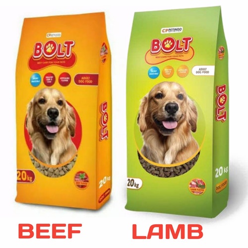 Bolt Dog Kemasan 1kg- Makanan Anjing Bolt kemasan 1kg