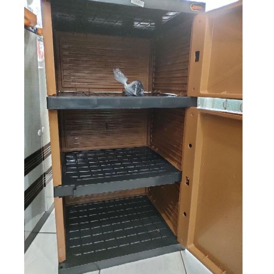 Ready stock Lemari pakaian plastik naiba New Nacase susun 3 type 7203/lemari plastik mini RZY