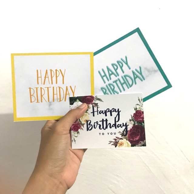 

READY Kartu Ulang tahun/ Birthday Card