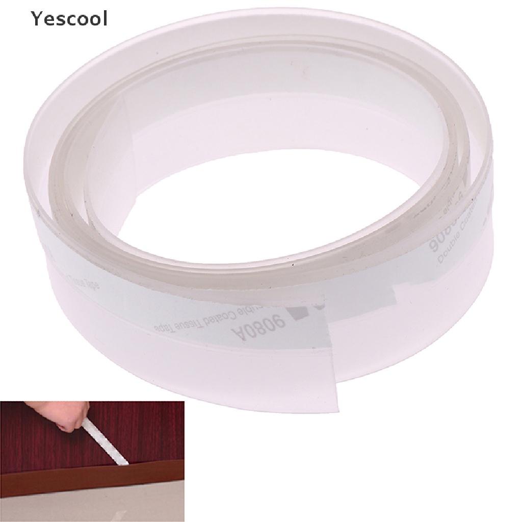 Yes Seal Strip Silikon Transparan 1m Tahan Angin Untuk Pintu