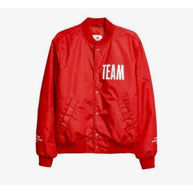 JAKET BOMBER PURPOSE TOUR JUSTIN BIEBER