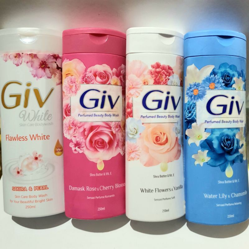 GIV Bodywash Sabun Cair GIV Kemasan Botol 250 ml