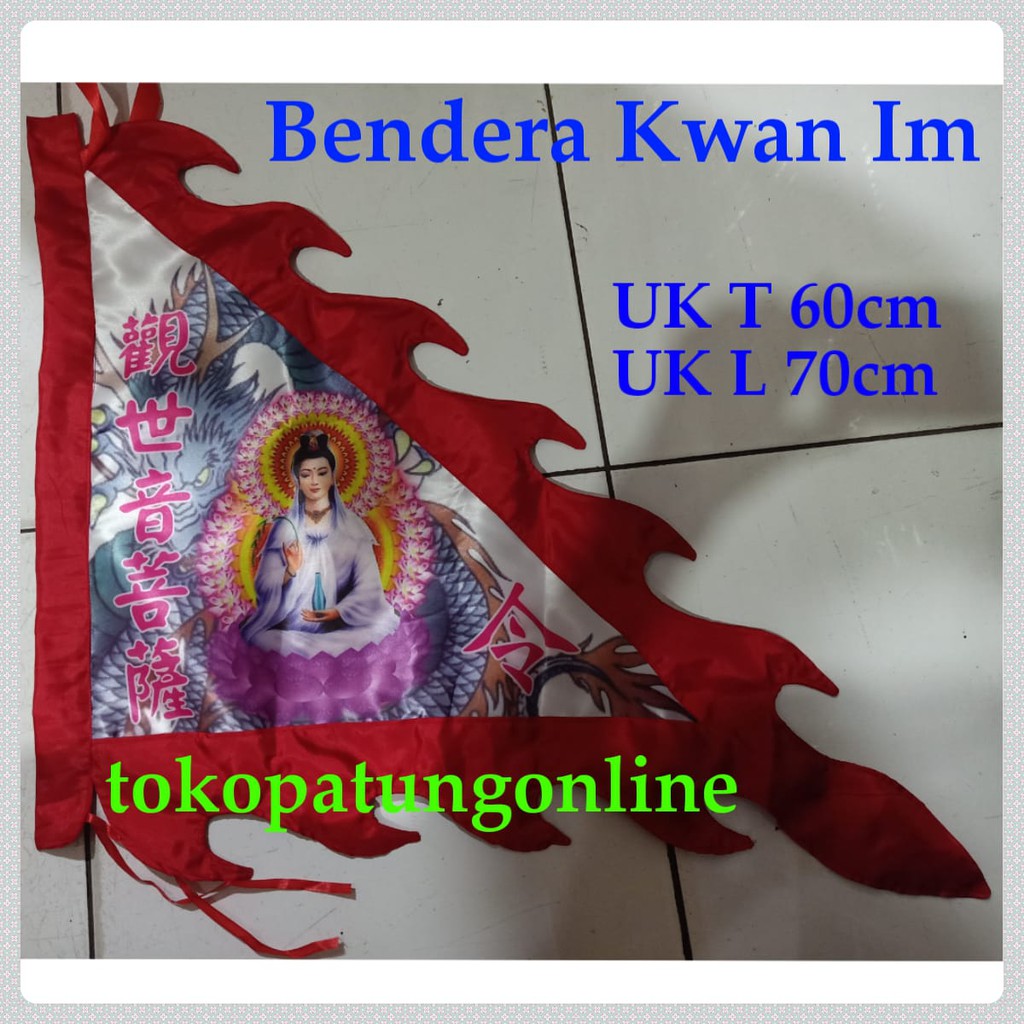 Bendera Dewi Kwan Im T60