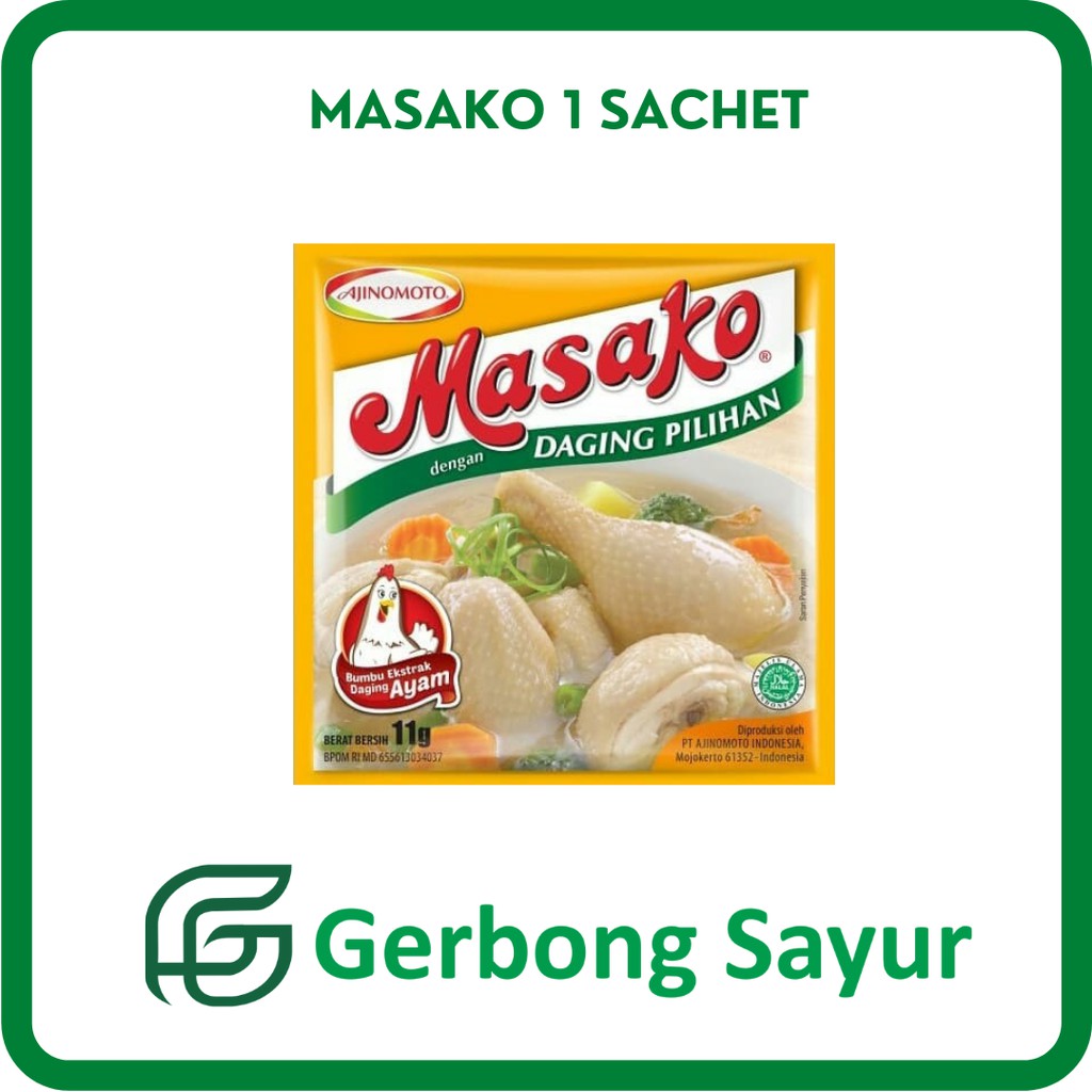 

Bumbu Masako 1 sachet