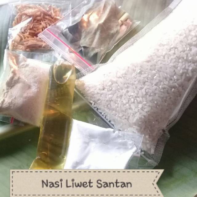 

Nasi liwet Santan instan 300gr