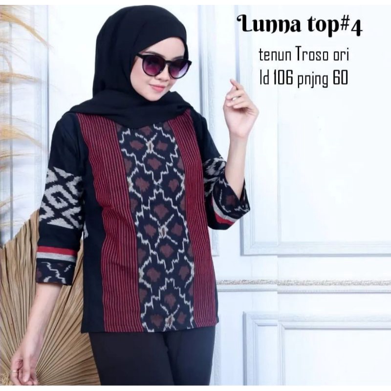 BLOUSE TENUN BLANKET