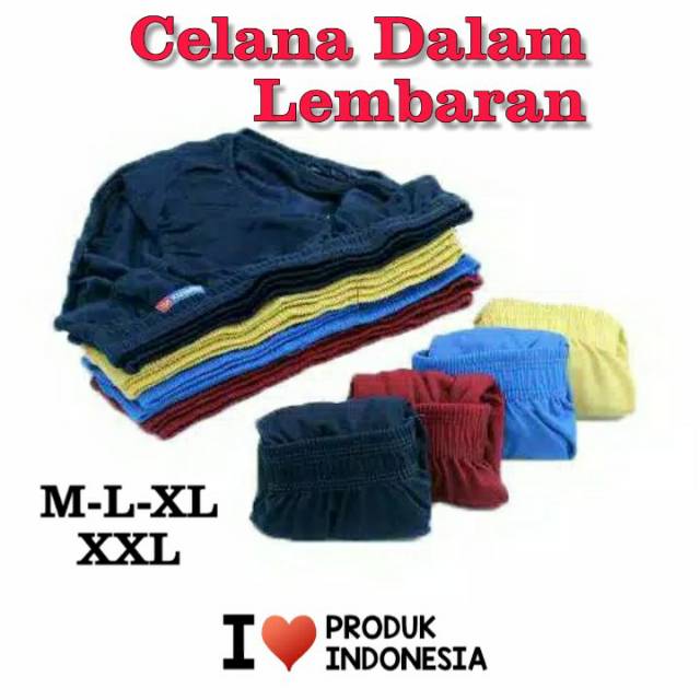 CD Undies Sempak Celana Dalam Pria Murah Lembaran M-L-XL-XXL / CDPRIA