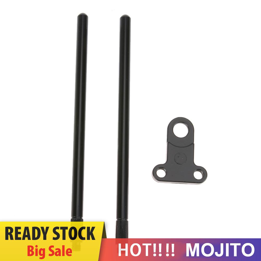 Snag Bar Bahan Aluminum Alloy Warna Hitam Untuk Alarm Gigitan Ikan