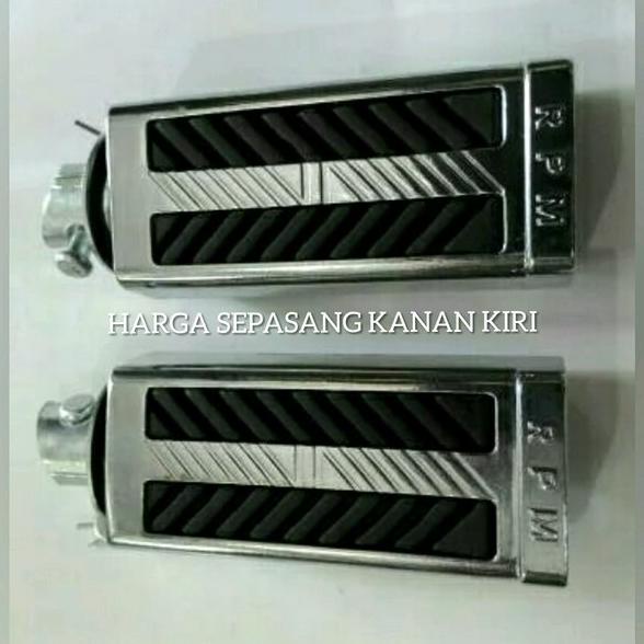 Besi Karet Foot Step Bustep Pijakan Kaki Belakang Variasi Yamaha- Rx King Special Z Vixion New Old R