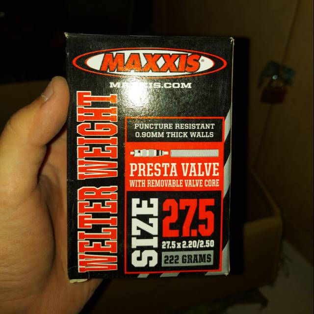 Ban dalam maxxis 27.5 x 2.20-250 inch PRESTA VALVE