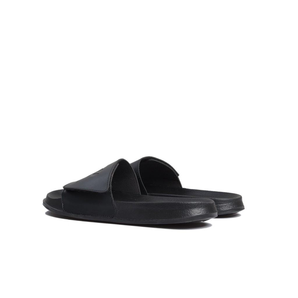 Gary Black | Sandal Slop EVA Hitam Ringan Strap Santai Simpel Pria Laki Sendal Ori | Jack x FORIND