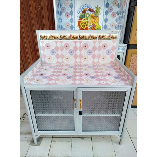 Jual MEJA KOMPOR 2PINTU | Shopee Indonesia