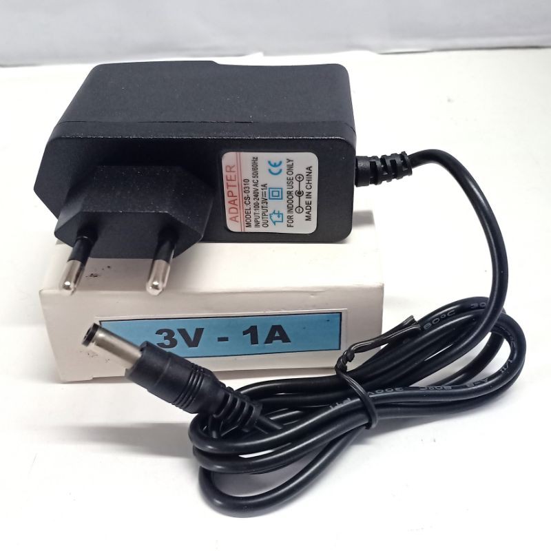 adaptor power supply DC 3 v 1A
