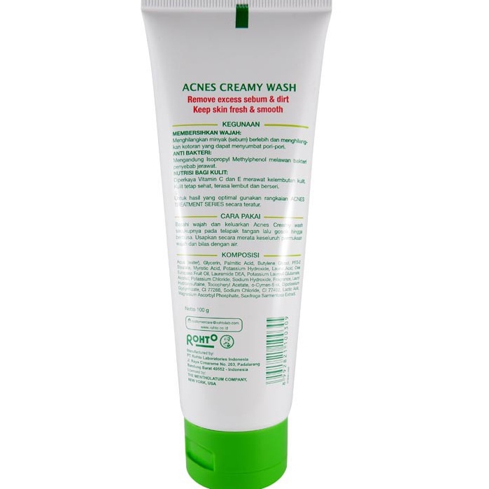 Acnes Creamy Wash 100gr