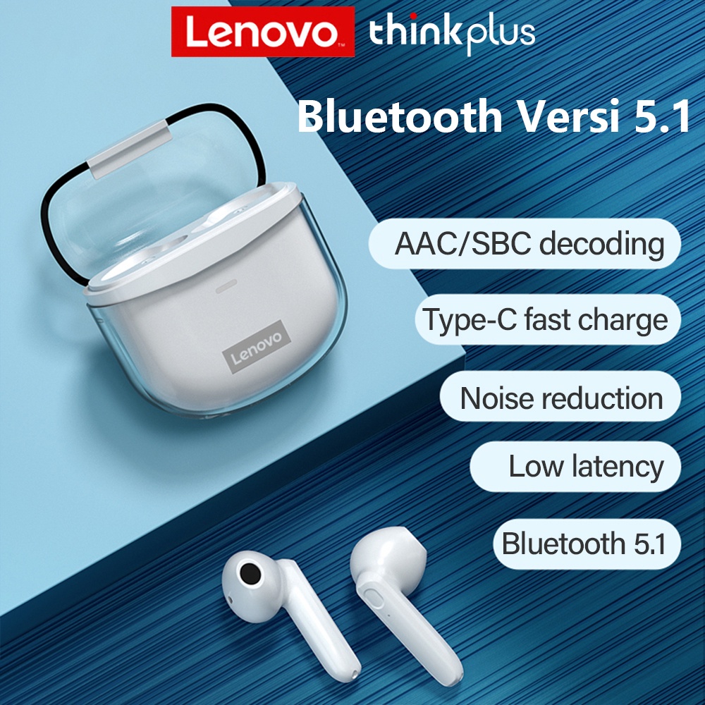 【COD】Viqoo Lenovo thinkplus XT96 Wireless Bluetooth Headphone TWS Wireless Earbuds Stereo Music Noise Cancelling Earphones HD Calling Long Battery Life