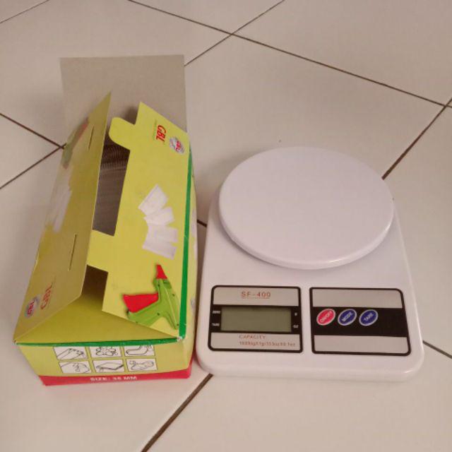 Timbangan Digital Dapur 10kg Sf400 / Electronic Kitchen Scale