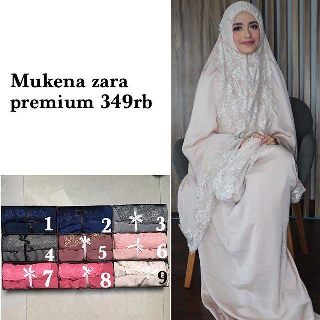 Mukena zara premium