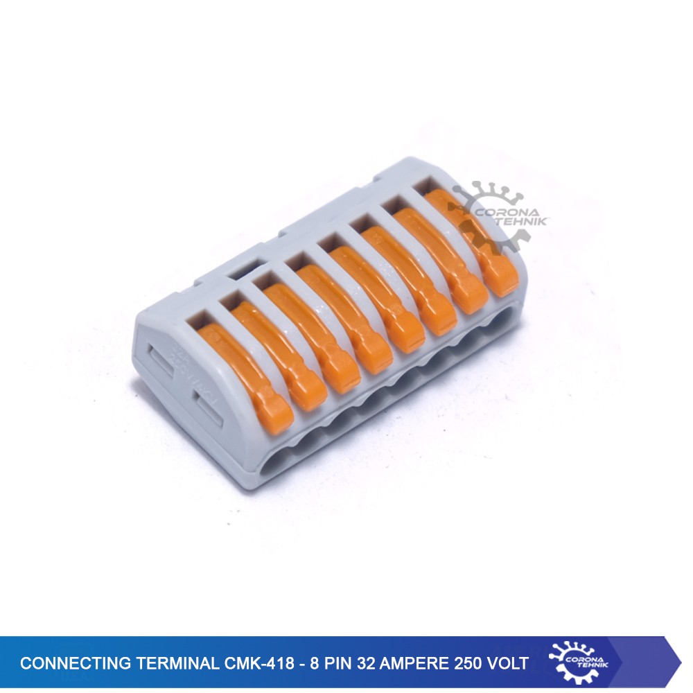 Connecting Terminal CMK-418 - 8 Pin - 32 Ampere 250 Volt