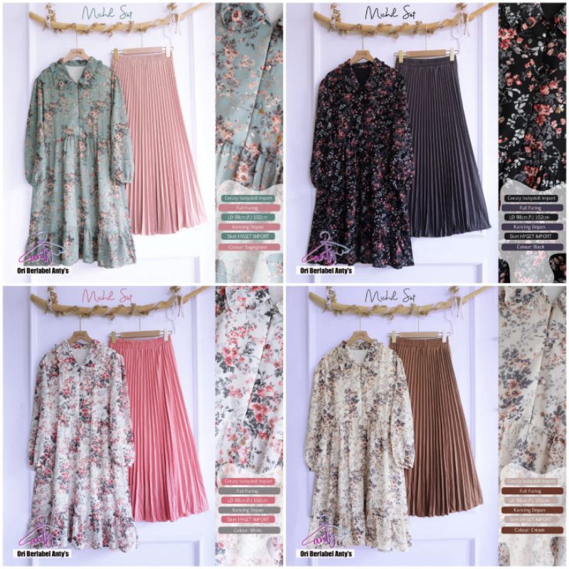 Michil setelan wanita fashion solo recommended high quality