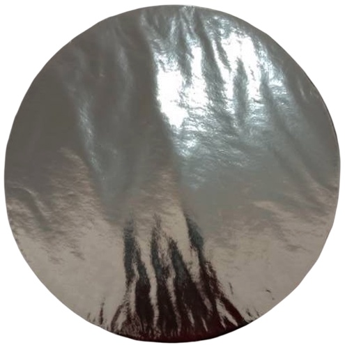 Alas Tart Lingkaran 30cm Tatakan Kue warna Silver Bulat