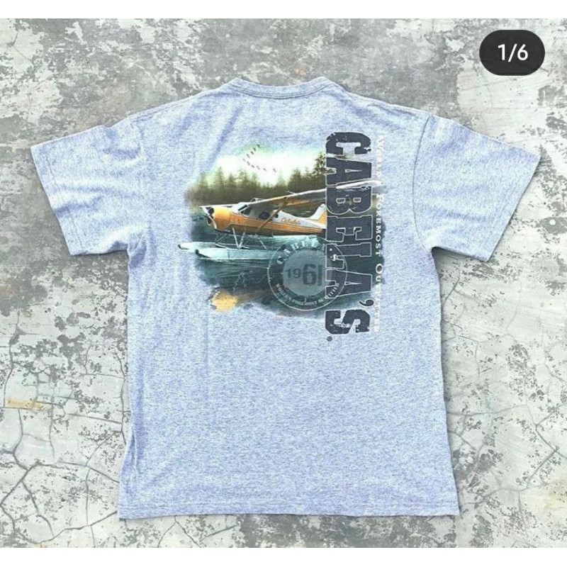 KAOS CABELAS OUTDOOR SECOND VINTAGE TEE