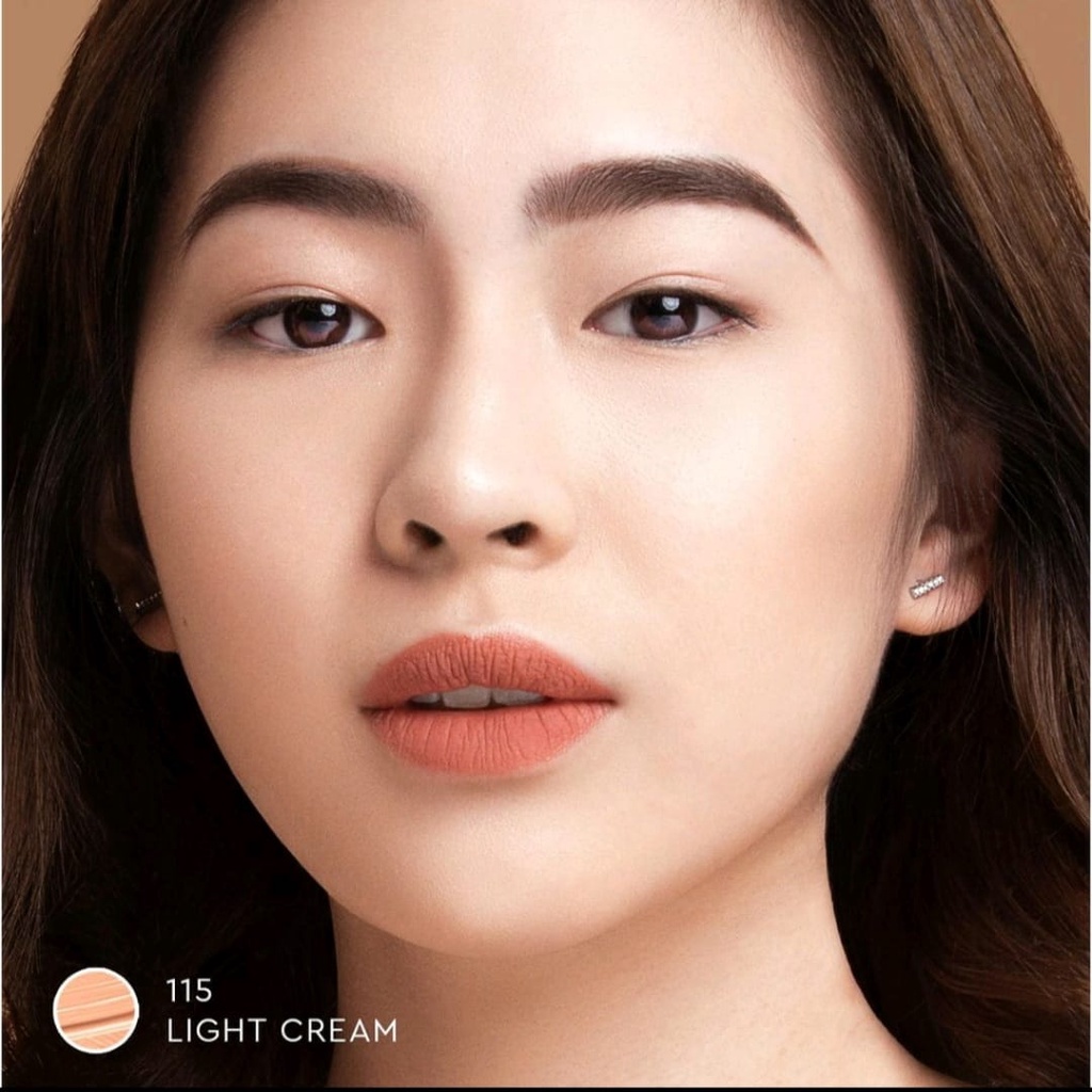 LIQUID FOUNDATION SEAMLESS IMPLORA ALAS BEDAK LIGHT CREAM NO 115