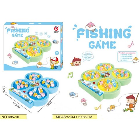 promo Mainan Pancingan Ikan murah / Fishing Game 4 Kolam