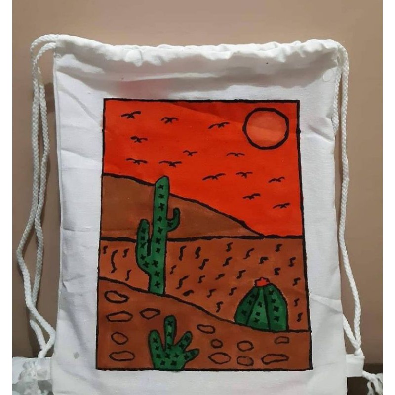 

Tas Lukis tali gendong 30x40cm lengkap dengan Cat acrylic, palet dan kuas